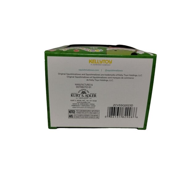 Squishmallows Connor the Cow 3 in Christmas Tree Holiday Ornament Kurt Adler New - Picture 8 of 8